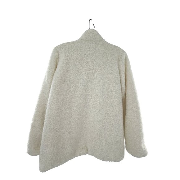 Patagonia Los Gatos Womens Cream Sherpa Fleece Full-Zip Jacket XS - Picture 2 of 10